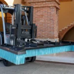 barredora modulo sweep de emily en carretilla elevadora